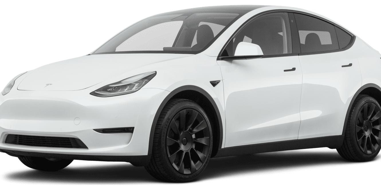 TESLA MODEL Y 2020 5YJYGDEF7LF057286 image